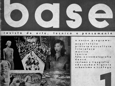 Deckblatt der Zeitschrift „base“ 