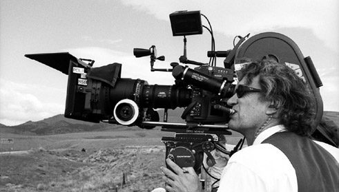 Wim Wenders en acción