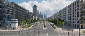 More and more cities are investing in new residential quarters – such as the Europaviertel in Frankfurt.