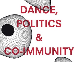 Capa de “Dance, Politics and Co-Immunity”, Stefan Hölscher (Org.), Gerald Siegmund (Org.)