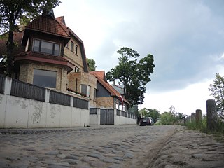 Die Uferstraße auf Ķīpsala