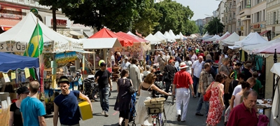 Bergmannstraße in Berlin-Kreuzberg