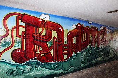 Isarspaß I, Fußgängerunterführung Reichenbachbrücke