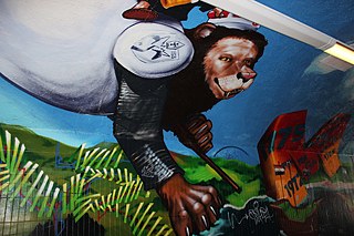 Bayerischer Löwe, Fußgängerunterführung Ludwigsbrücke