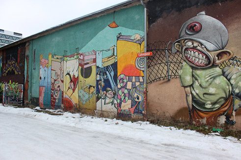 Kultfabrik-Gelände, Grafinger Straße, Ostbahnhof