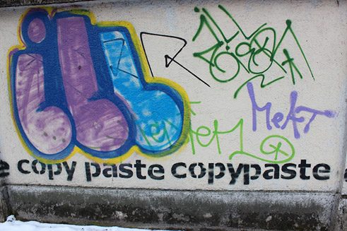 Copy Paste, Wittelsbacherstraße, Höhe Klenzestraße
