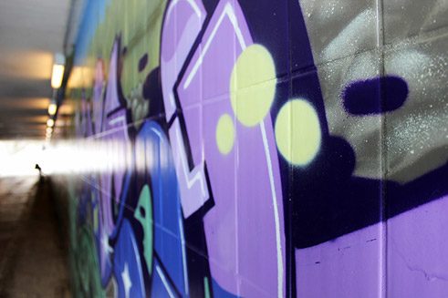 Isarspaß I, Fußgängerunterführung Reichenbachbrücke