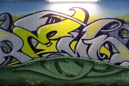 Isarspaß I, Fußgängerunterführung Reichenbachbrücke