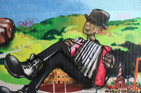 Bayerischer Löwe, Fußgängerunterführung Ludwigsbrücke