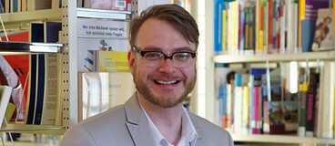 Svens Instinske, Hamburgas pilsētas bibliotēka