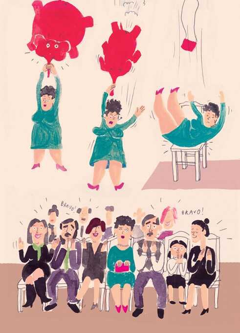 Comic „Andate Moderato”