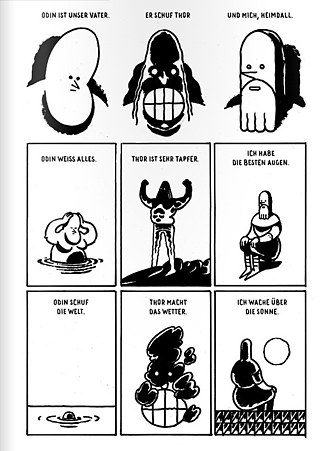 Auszug aus „Heimdall“ von Max Baitinger