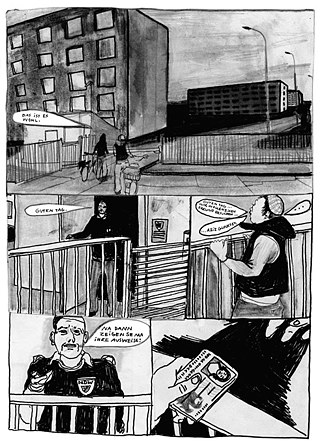 Fragment komiksu „Im Land der Frühaufsteher“ Pauli Bulling