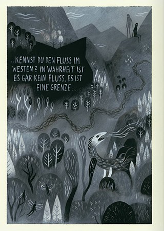 Fragment komiksu „Reprobus“ Markusa Färbera