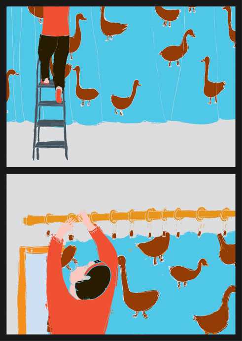 Auszug aus „The Day of Migratory Birds”