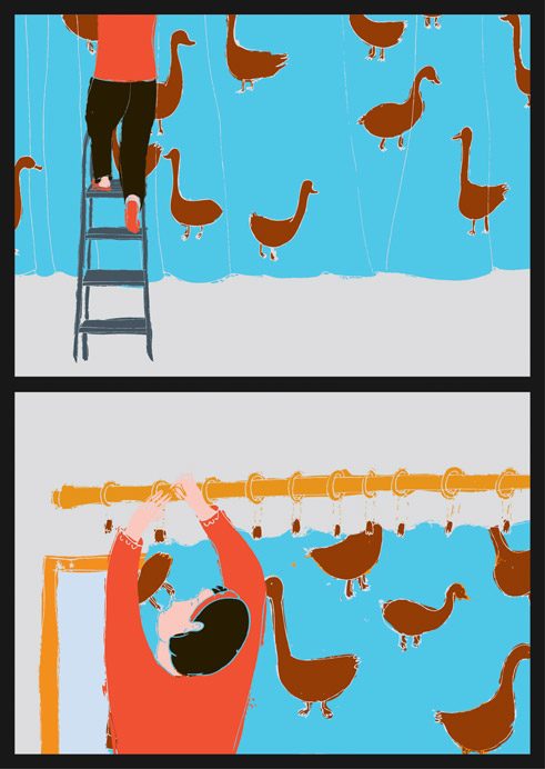 Auszug aus „The Day of Migratory Birds”