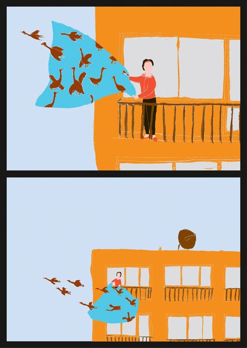 Auszug aus „The Day of Migratory Birds”