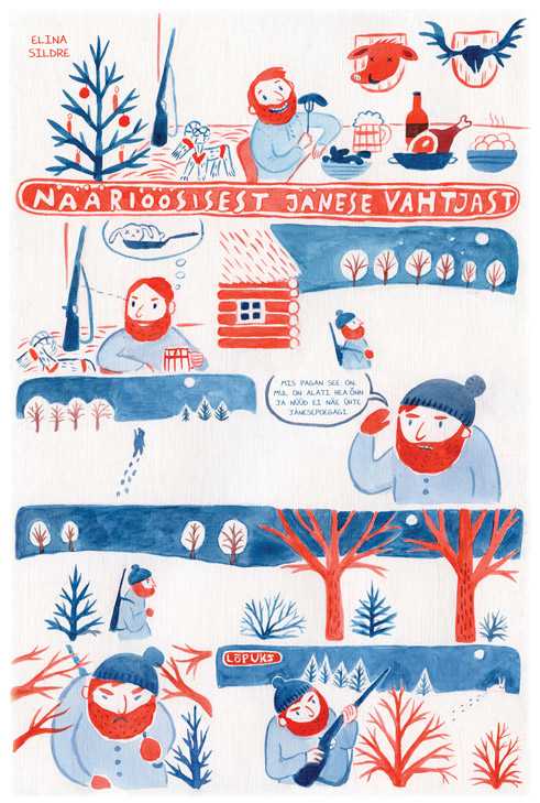 Comic „Harehunt During New Year's Eve”