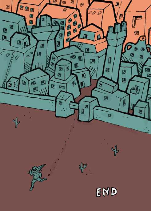 Auszug aus „Palace of Cats“, Comic-Anthologie š! #15 Cats, 2013