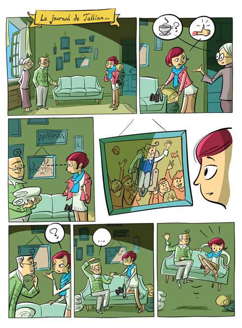 Comic „Le journal de Tallinn”