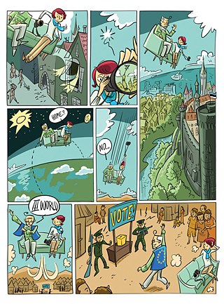 Comic „Le journal de Tallinn” 
