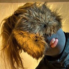 Selbstporträt der Künstlerin