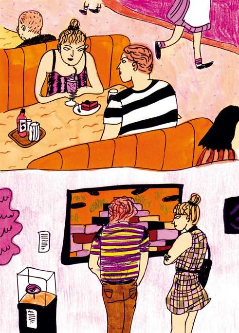 Comic „Love Ticket”, erschienen in š! #17 „Sweet Romance” 