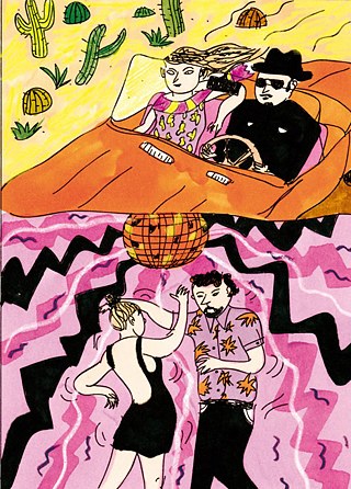 Comic „Love Ticket”, erschienen in š! #17 „Sweet Romance” 