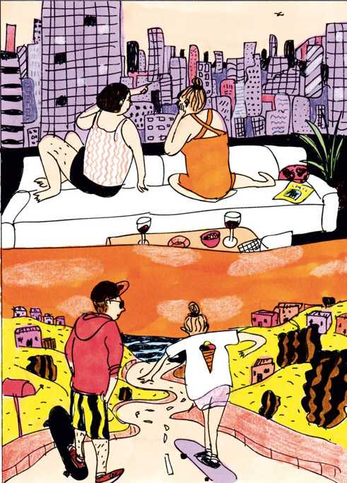 Comic „Love Ticket”, erschienen in š! #17 „Sweet Romance” 