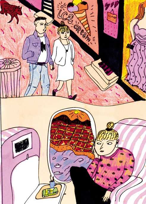 Comic „Love Ticket”, erschienen in š! #17 „Sweet Romance” 