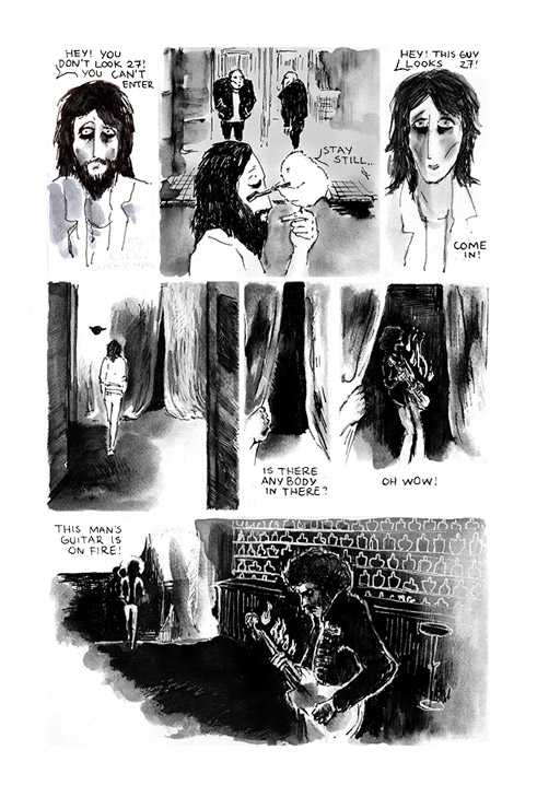 Auszug aus dem Comic „Stairway to Hell“