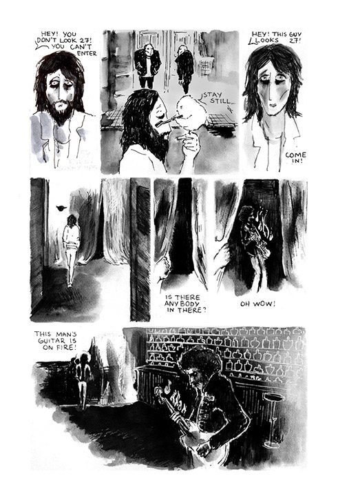 Fragments no komiksa „Stairway to Hell”