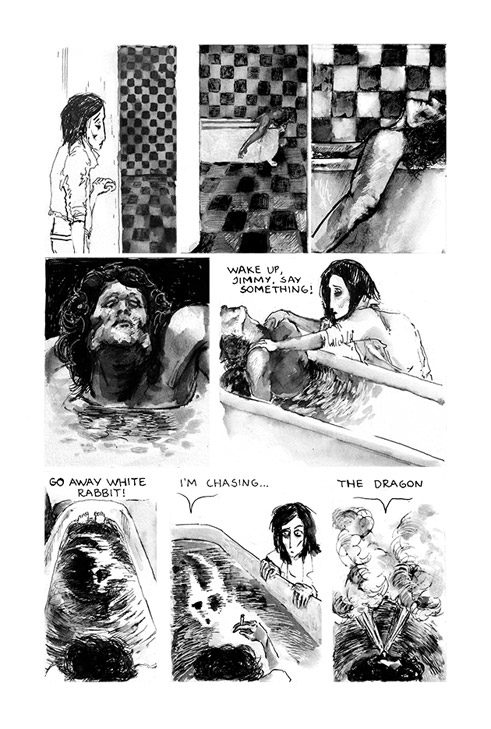 Auszug aus dem Comic „Stairway to Hell“