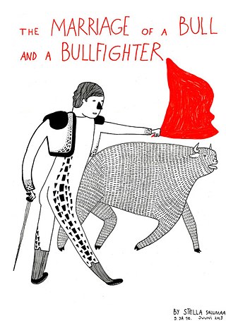 Comic „The Marriage of a Bull and a Bullfighter”