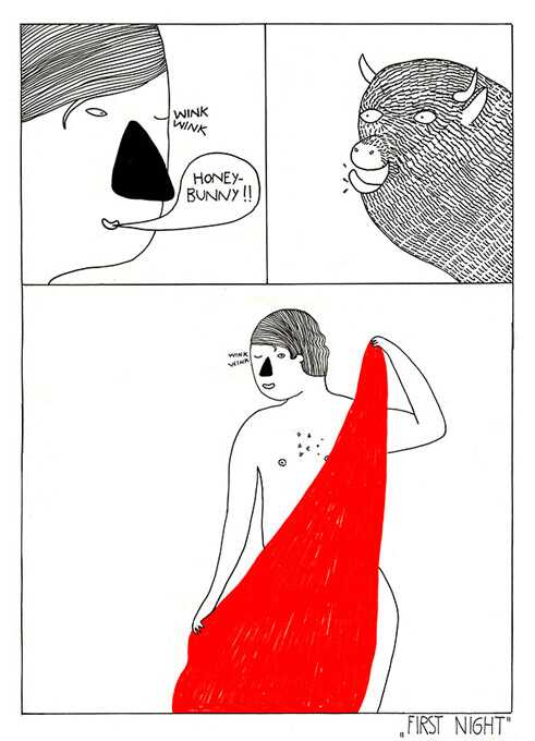 Comic „The Marriage of a Bull and a Bullfighter”