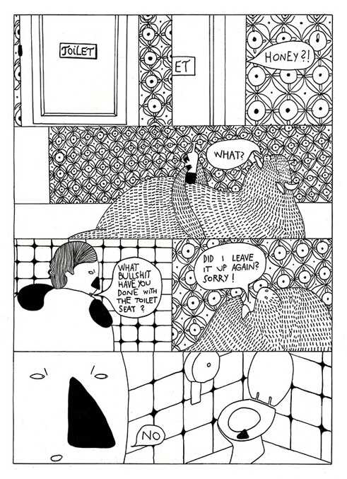 Comic „The Marriage of a Bull and a Bullfighter”