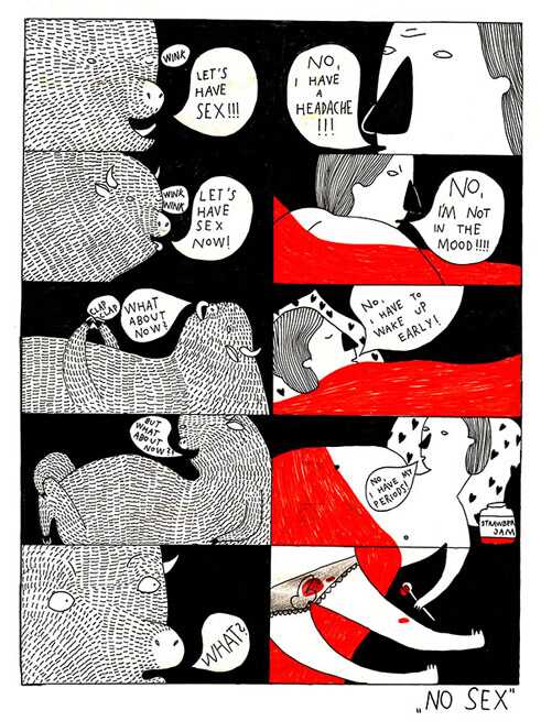 Comic „The Marriage of a Bull and a Bullfighter”