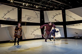 “Höhenflug oder warum weinen” (i.e. Flying High or No Reason to Cry) by Co-labs/Tafelhalle Nürnberg