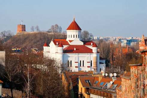 Die Kathedrale der Himmelfahrt der Gottesmutter in Vilnius ist die Hauptkirche der orthodoxen Christen in Litauen