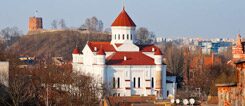 Die Kathedrale der Himmelfahrt der Gottesmutter in Vilnius ist die Hauptkirche der orthodoxen Christen in Litauen