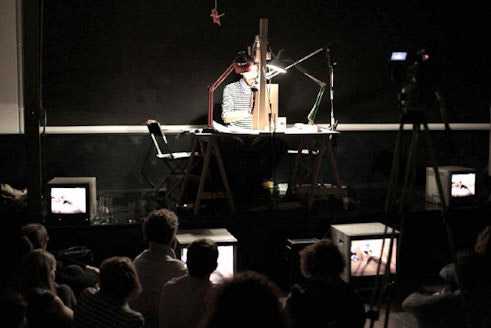 Am Ende denkt man über einen Anfang nach, Performance, 2012