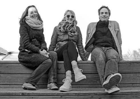 v.l.  Corinne Roche, Paulina Pukytė und Nils Mohl