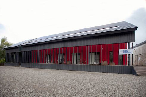 Außenansicht Gebäude der Kunstkolonie Nidden