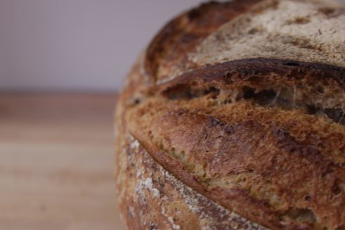Laib aus Sauerteig