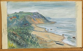 Margarete Wedel (Deutschland, 1863-1936), „Wachtbudenberg“, Öl auf Leinwand