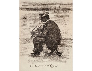 Lovis Corinth (Deutschland, 1858-1925), „Walter Leistikov“, Lithographie