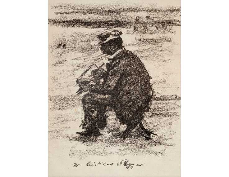 Lovis Corinth (Deutschland, 1858-1925), „Walter Leistikov“, Lithographie