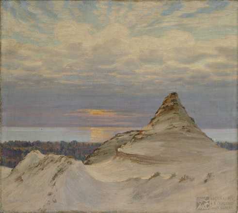 Antanas Žmuidzinavičius (1876–1966) Die Pyramide in Juodkrantė. 1937