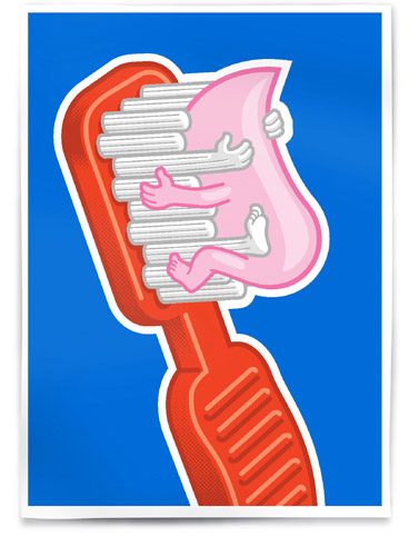 „Toothbrush“, Cover von American Illustration Nr. 20