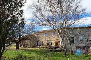 Le bâtiment principal et le mûrier
